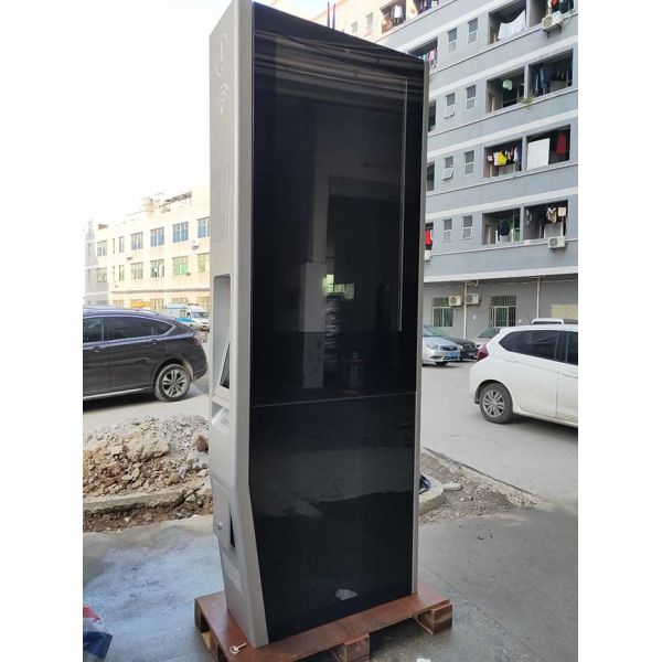 55-inch vertical screen, rainproof, waterproof, lightning-proof, anti-theft, high-definition outdoor advertising machine
