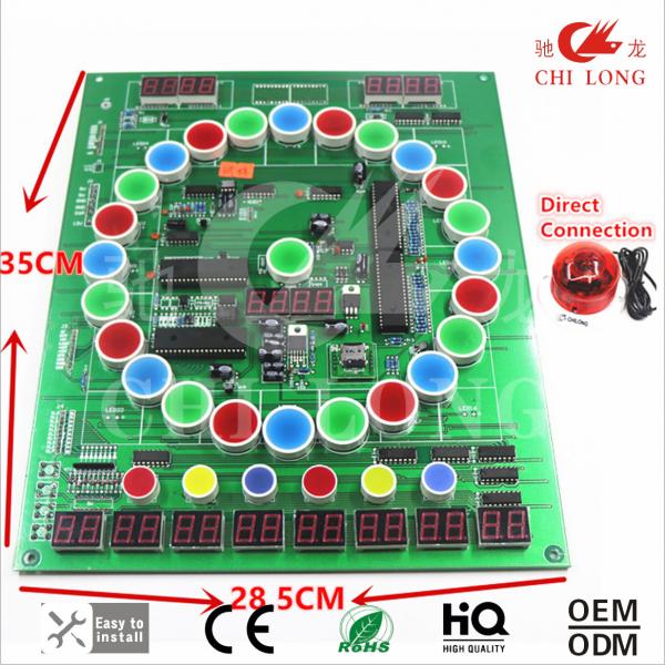 Quality Gold Coin Table Slot Game PCB Board With Acrylic Cable Super Anti Jamma Function for sale