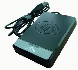 China 13.56mhz Multifunction Card Reader , Portable Contactless Card Reader 2 SAM Slots on sale