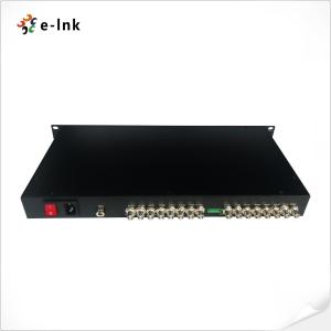8 Channel 3G SDI To Optical Converter Reverse RS485 Data Protocols 20km