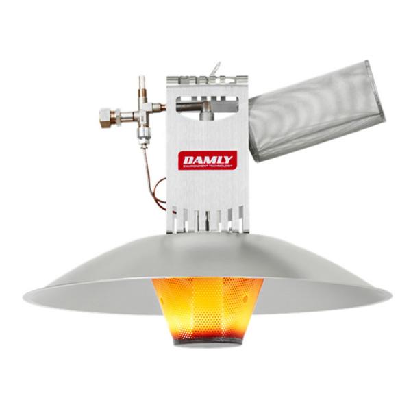 Baby Chick Infrared Catalytic Poultry Brooder Heater 6.5kw Stainless Steel Chasis