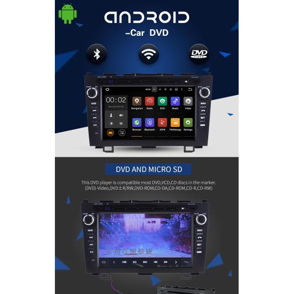 Gps Audio SWC Honda Civic Dvd Player , 2GB Memory Car Dvd Player With Usb