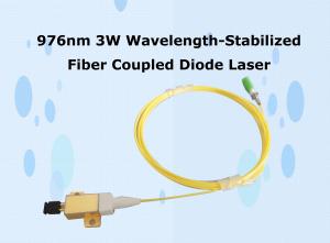 China 976nm 3W Wavelength-Stabilized Fiber Coupled Diode Laser wholesale