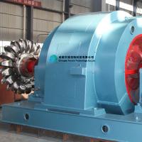 Hot Sale Intelligent Hydropower Plant 2 nozzles 1000kw Pelton Turbine for High for sale
