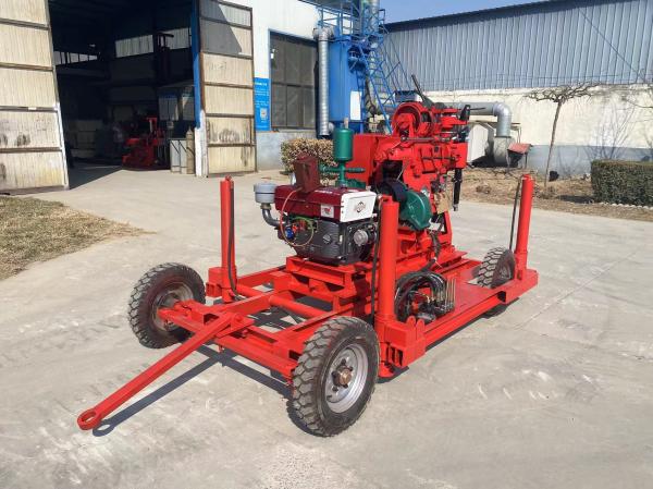 Quality Wheeled Portable Drilling Rig For Highway And Railway Geological Exploration for sale