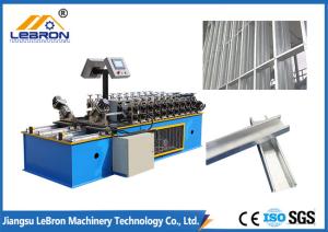 China Double Head Light Keel Stud And Track Roll Forming Machine Gear Chain Drive Mode wholesale