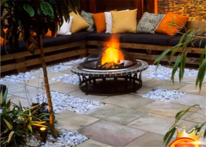 Factory price garden real flame LPG NPG propane outdoor ggas fireplace direct vent fire pit bowls