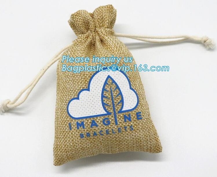 JUTE STORAGE BASKET WITH COTTON ROPE HANDLES,Burlap fabric jute toy storage basket for home storage organization bagease
