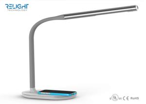 China Wireless Mobile Charging LED Desk Lamps QI Standard with emergency torch wholesale