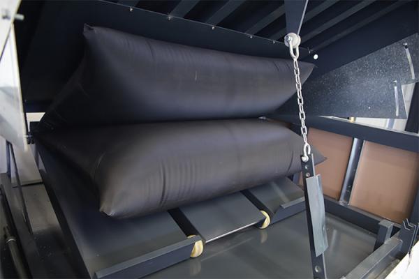 Quality High Performance Air Bag Dock Leveler Push Button Airbag Lifting Load Dock Leveler for sale