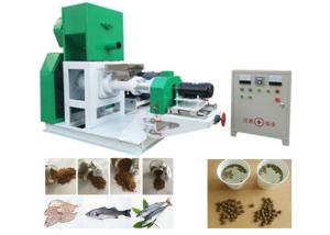 China Floating Fish Feed Pellet Making Machine , Fish Feed Production Equipment wholesale