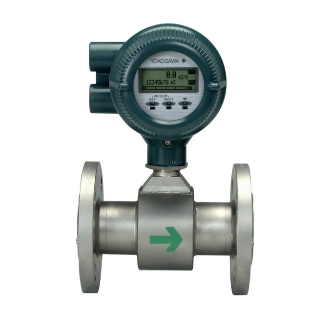 Multi Line Display Magnetic High Accuracy Flow Meter LCD Indicator AXF065
