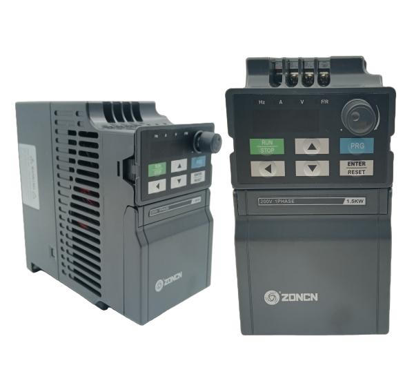 Quality 220v 1.5kw Z2200-1R5G Single Phase Input Three Phase Output ZONCN Inverters for sale
