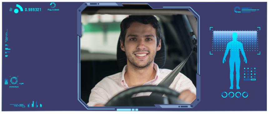 6CH 720P AHD Mobile DVR For Vehicles With Smart Touch Monitor And Driver Face Recognition