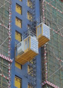 China Mast Climbing Construction Hoist Elevator Payload Capacity 2000Kg wholesale