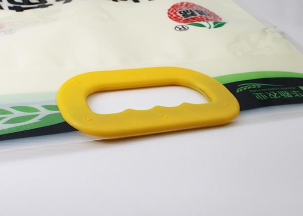 Detachable Type Plastic Heavy Holder Bag Handles Enclose On Gift Bags / Shopping Bags