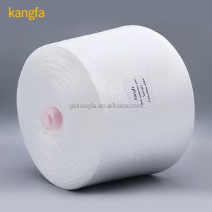 China Manufacture Produce 1.25kg Raw White 60/2 Spun Polyester Yarn with Chemical Resistance wholesale