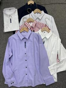 Slim Long Sleeve Polo Shirts Fashion Regular Shirts Formal Dress Kcs35