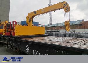 Railway Crane Wagon 5/10 Tons Hydraulic Lift Crane Transfer Sleepers Rails Ballast