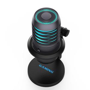 China Coolest Gaming Microphone PC Mic with 3.5mm Jack/Mute Button for Live Streaming wholesale