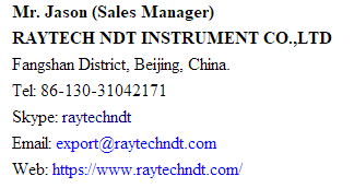 PDF report output Digital ultrasonic flaw detector ultrasonic testing equipment RFD670