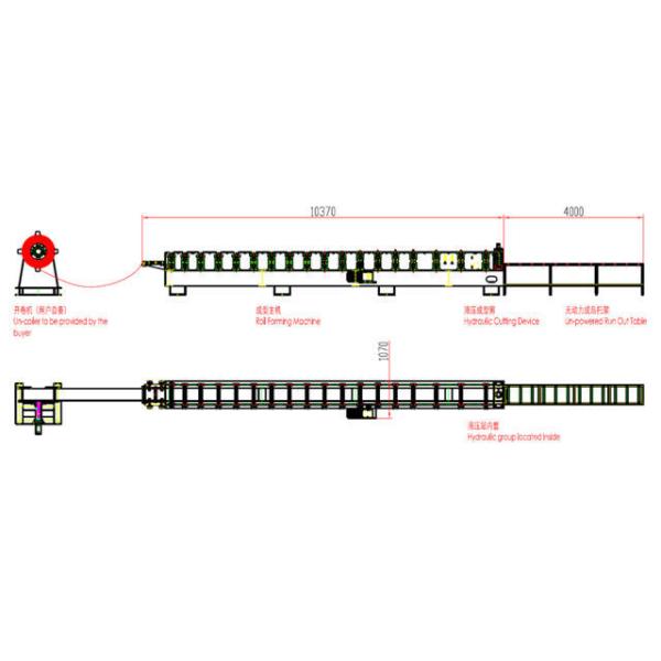 Durable Metal Roof Ridge Cap Roll Forming Machine / Bottle Cap Making Machine
