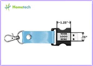 China Metal USB 3.0 Lanyard USB Flash Drives with Wooden , Keychain Flash Drive wholesale