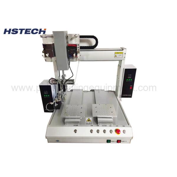 Dual Table 2 Soldering Iron Double Temperature Controller Automatic Solder Robot