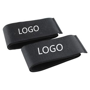 China Anti Slip Black Diamond Ski Strap / Durable Elastic Straps wholesale