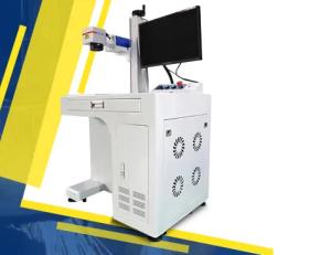 China Optical Fiber Laser Engraving Machine For Metal Easy Operate wholesale