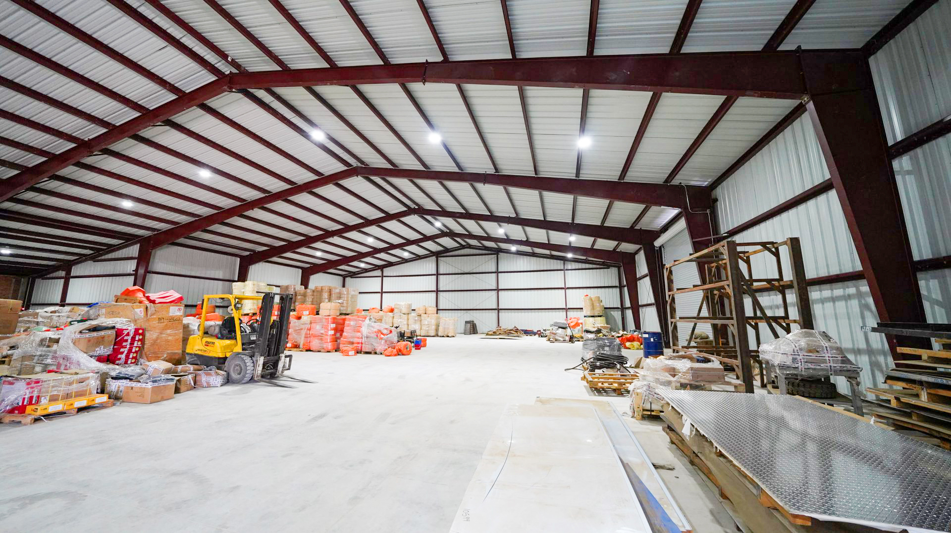 Steel Structure Warehouse for CE/ISO9001 Certified Stable Parts Light Frame Design