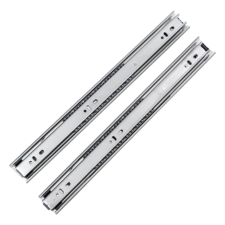 Three-Section Thickened Drawer Slide Hydraulic Buffer Damping Rail Mute Modern RV Gym Outdoor Kitchen Bedroom Dining Apartment