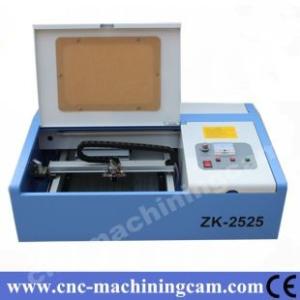 China Stamp mini cnc laser machine ZK-2525-40W(250*250mm) wholesale
