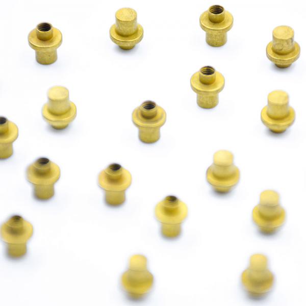 Quality OEM Custom CNC Parts Brass Screws with Linear Milling Turning Machining Service for sale