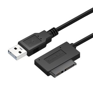 USB 2.0 Sata II 13 Pin Adapter Converter Computer Connection Cable