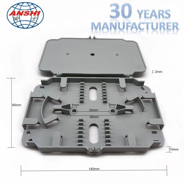 12 Core Fiber Optic Distribution Frame Tray For Protection