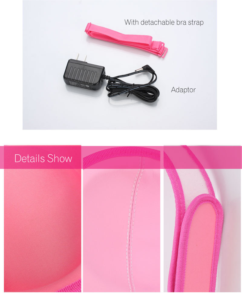 Micro-computerlized system.Rechargeable vibrating breast Massager.big breast medicine.Hot Sale Breast Enhancer.