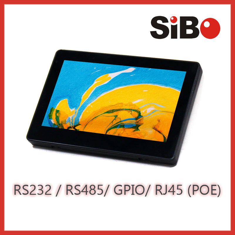 7 Inch POE IN-Wall Capacitive Touch Screen With Android System For Home Automation