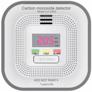 China LZ-2902 carbon monoxide alarm Power supply: DC 3V (non-replaceable battery) Sensor type: Figaro carbon monoxide sensor wholesale