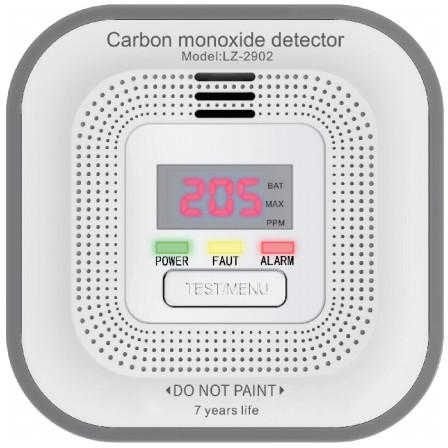 Quality LZ-2902 carbon monoxide alarm Power supply: DC 3V (non-replaceable battery) Sensor type: Figaro carbon monoxide sensor for sale