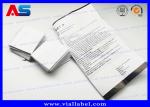 Paper Peptide Pamphlets Printing , Package Insert Description Paper A4 Size
