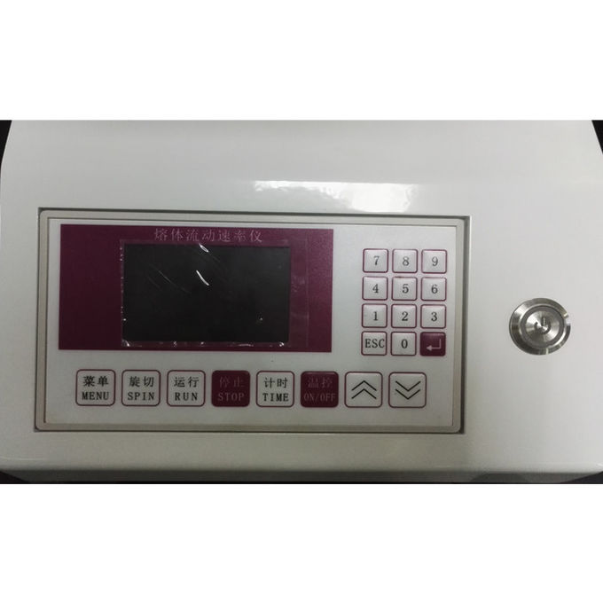 MFR Plastic Melt Flow Index Rubber Test Equipment / Plastic Testing Machine