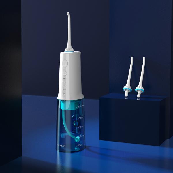 Rechargeable FDA Smart Water Flosser Four Water Pressure Modes With Memory