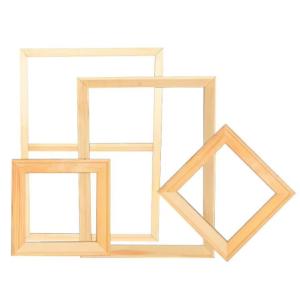 Customizable Art Painting Frame DIY Wooden Nature Color Stretched Canvas Bar