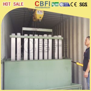 China Fishery Cooling Containerized Block Ice Machine Germany Compressor wholesale