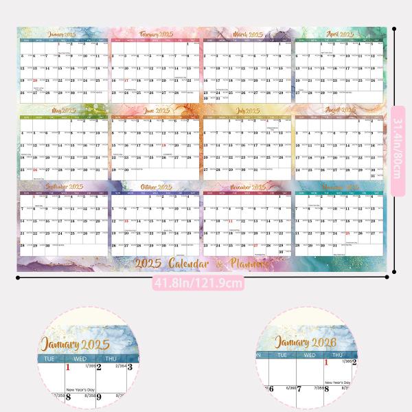 Quality Customize  Personalized Calendar Printing Keep Track Of Personal Dates And Events And Major US Holidays for sale