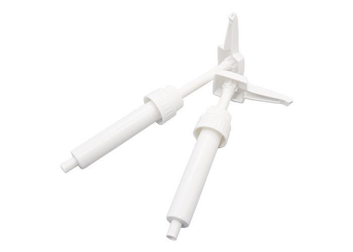 15ml / 30ml PP White Square Head Sauce Dispenser Pump Food Sauce Dispenser Pump UKR30 38-410