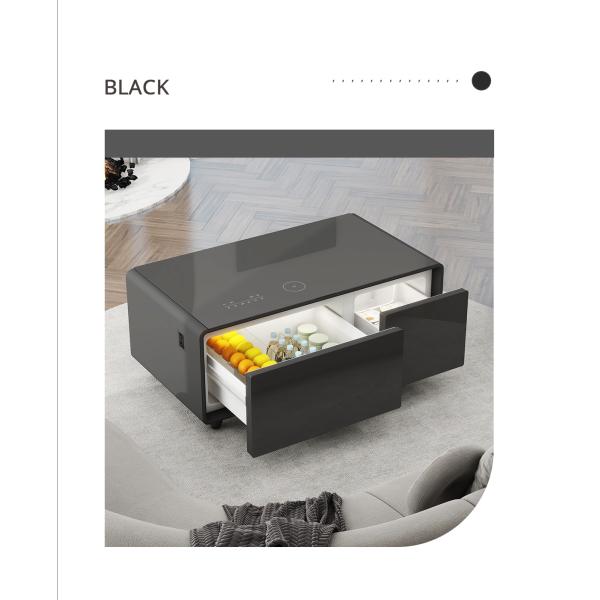 Refrigerator Primst Coffee Table With Wireless Charger Smart Party Tea Table Freezer Private Mold NO