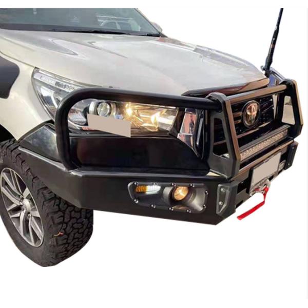 Steel Bull Bar for Toyota Hilux Tough and Durable 4x4 Off-Road Vehicle Bumpers