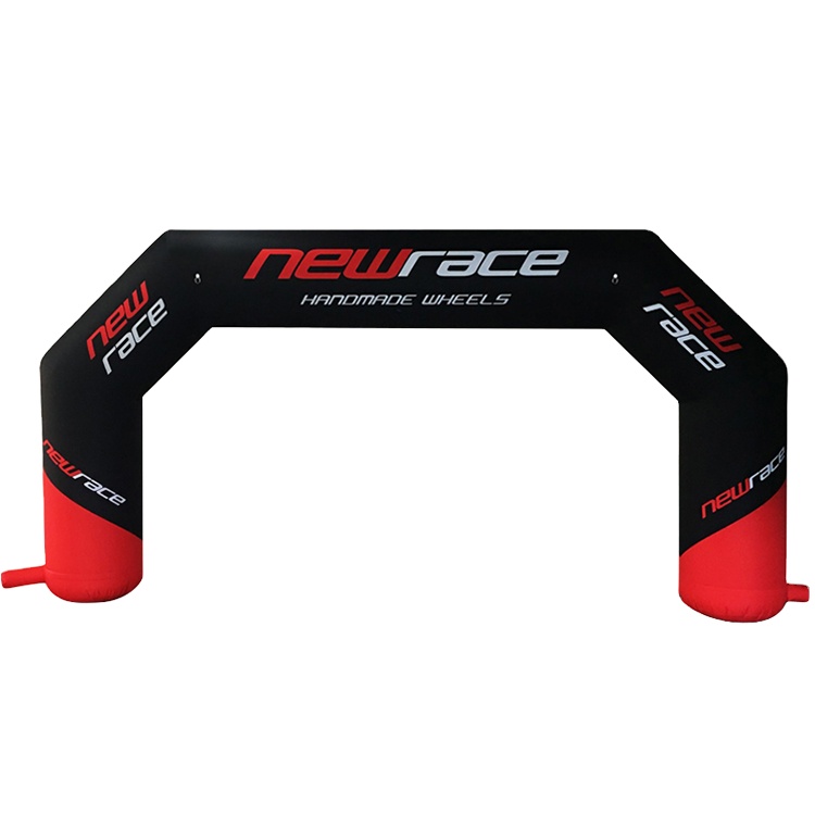 Colorful Advertising Custom Inflatable Entrance Customize Size With Led Light